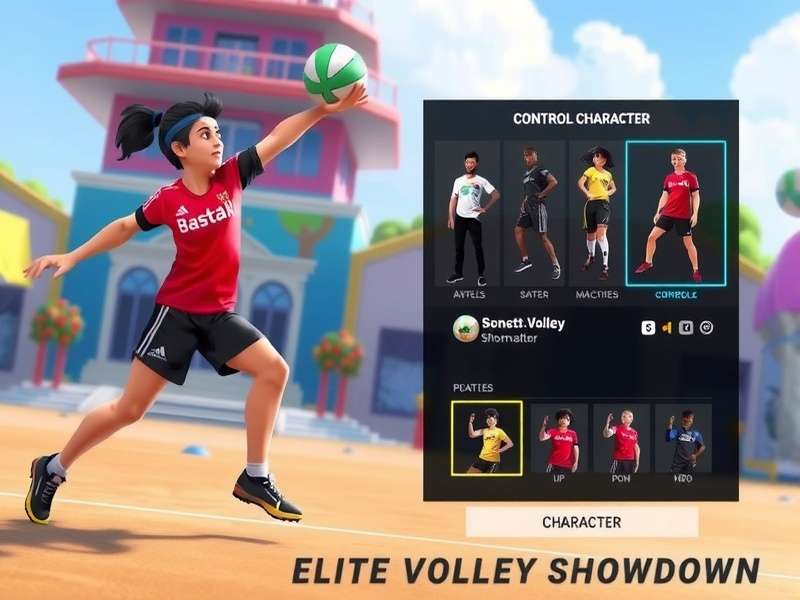 Elite Volley Showdown Controls
